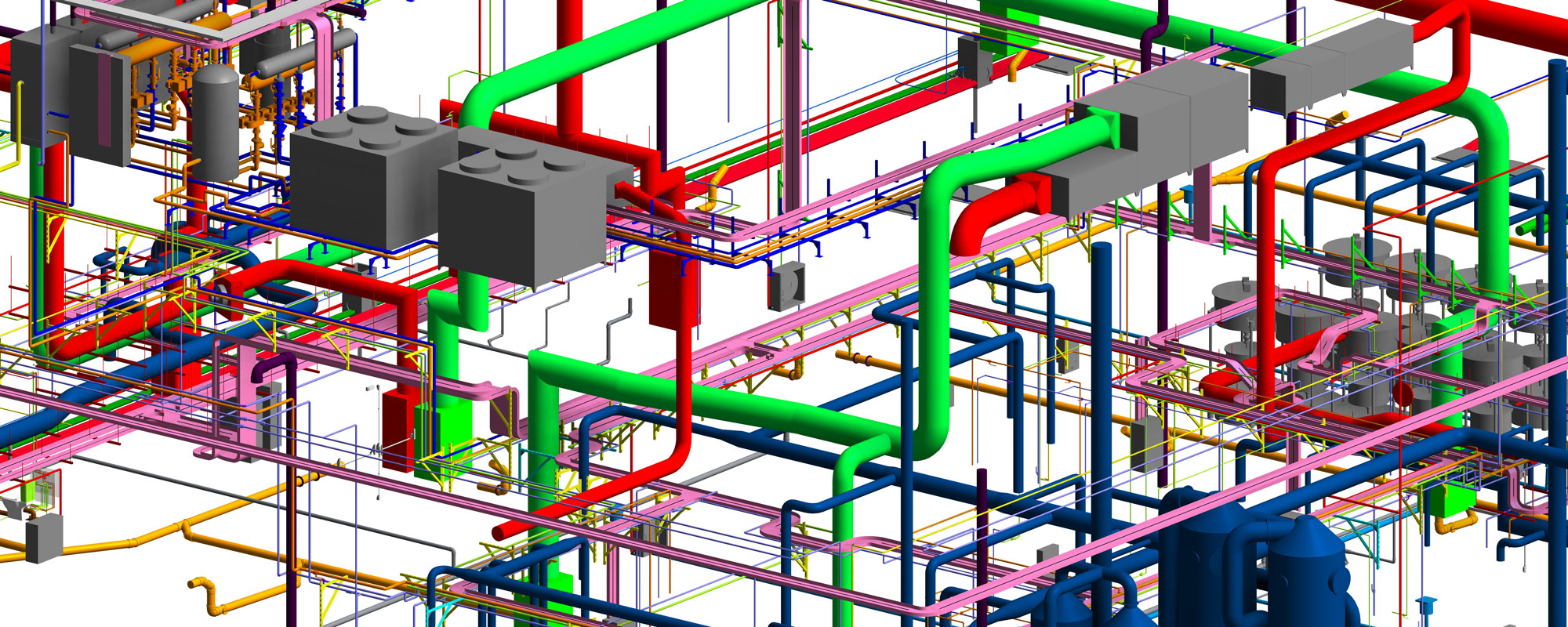 Bim and Piping For An Industrial Building | Tacheolab